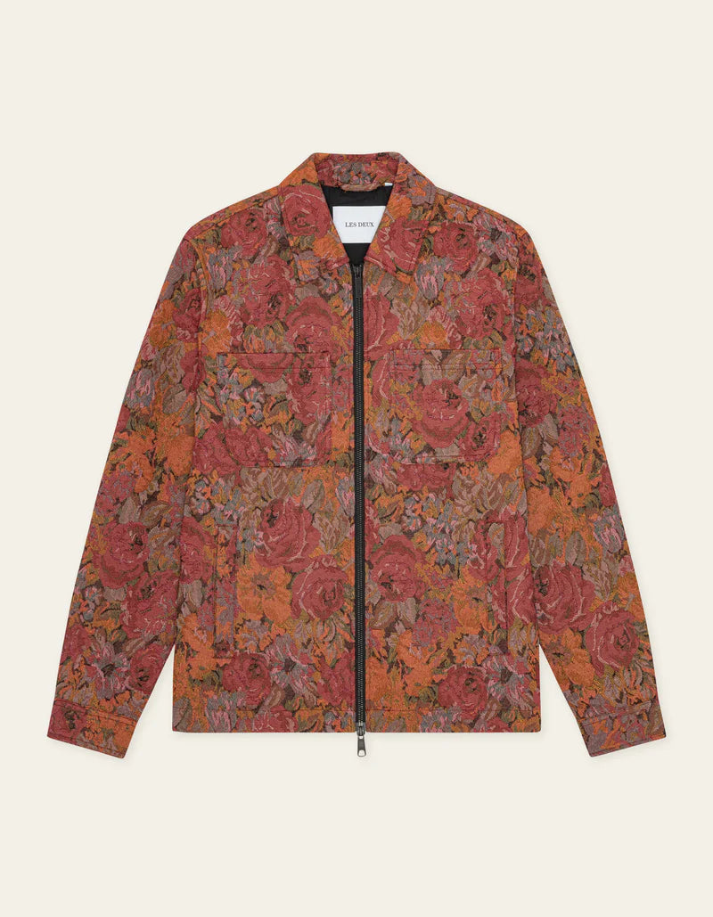 Les Deux - Marseille Jacquard Zipper Jacket