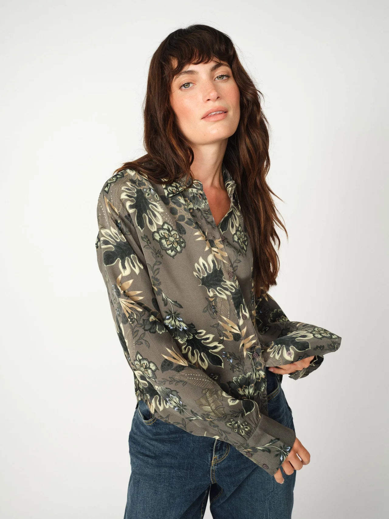 Abina - Floral Blouse - Mos Mosh