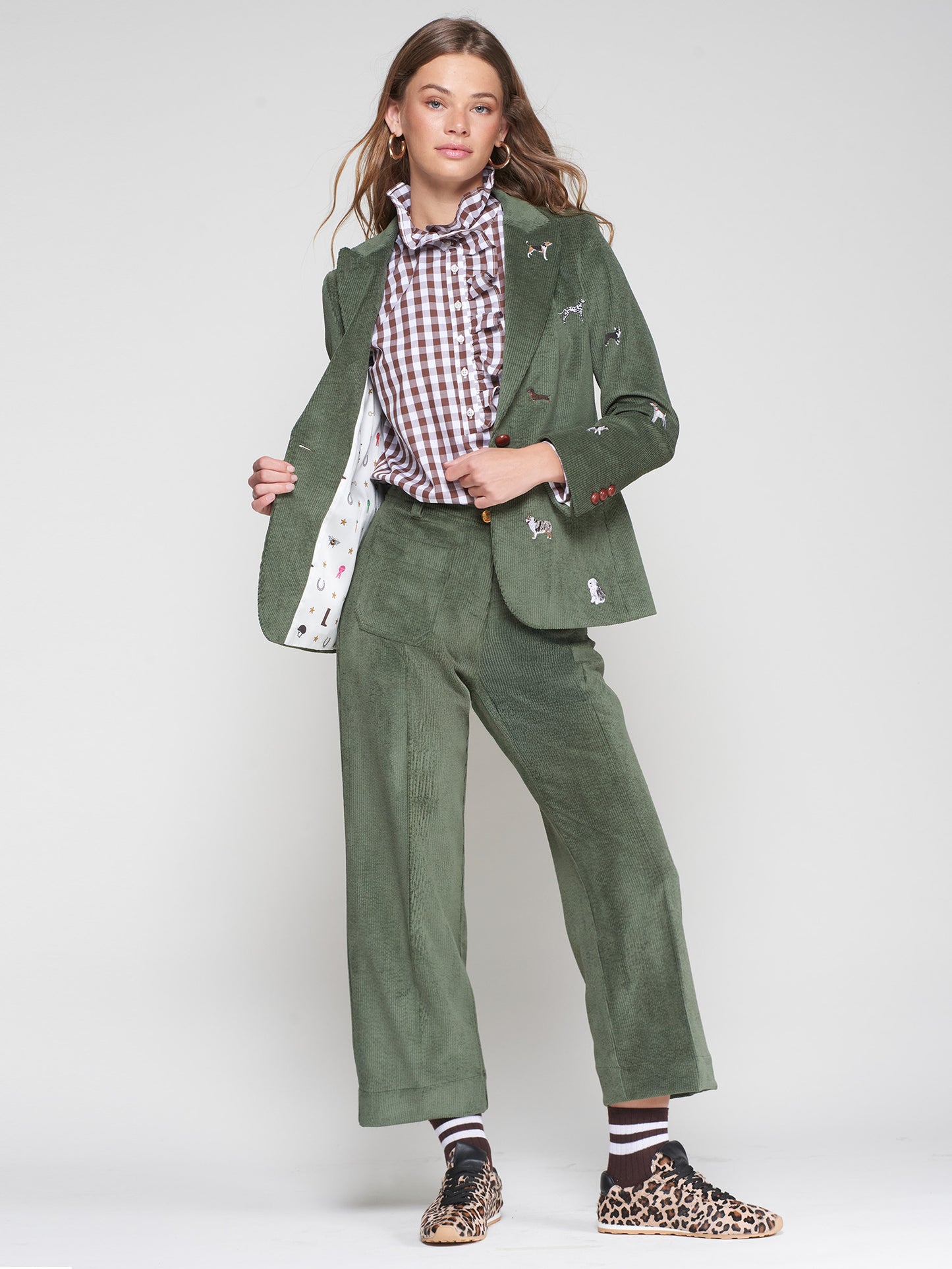 Corduroy Puppy Blazer