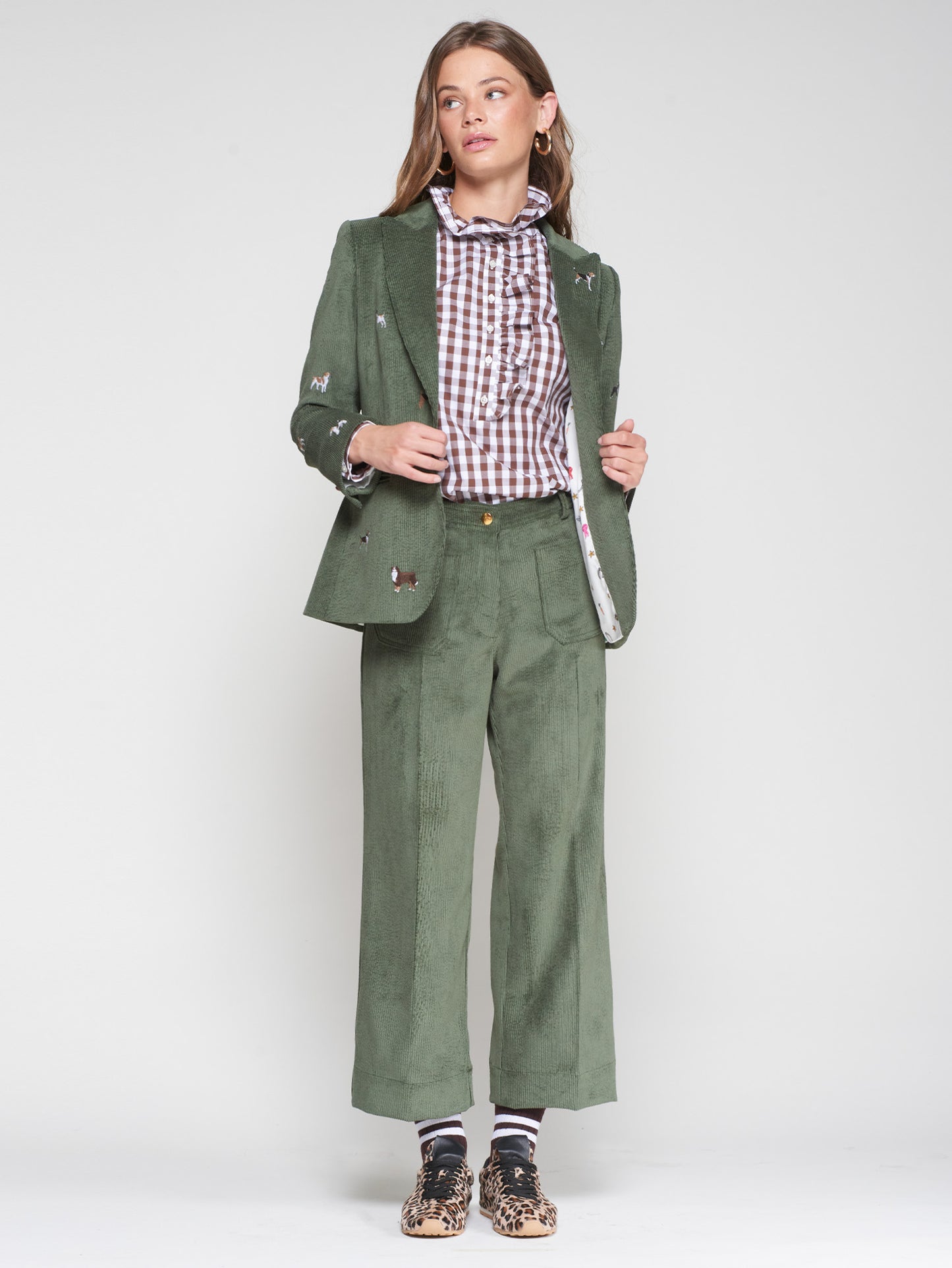 Corduroy Puppy Blazer