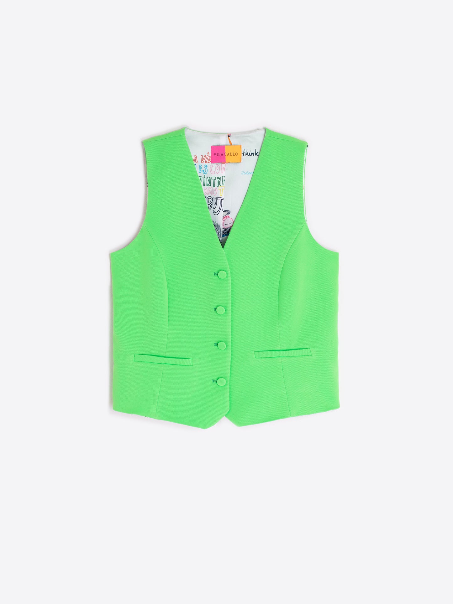 Vilagallo - Neon Green Vest