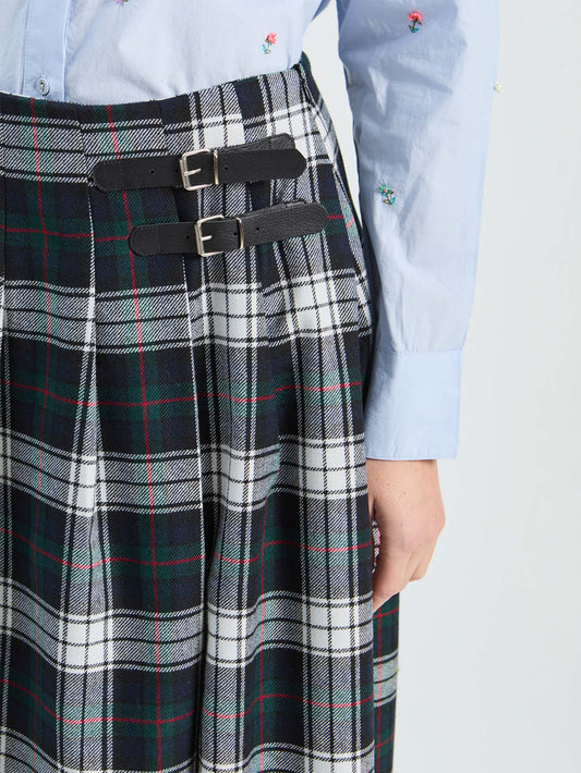 Vilagallo Long Scottish Skirt Buckles