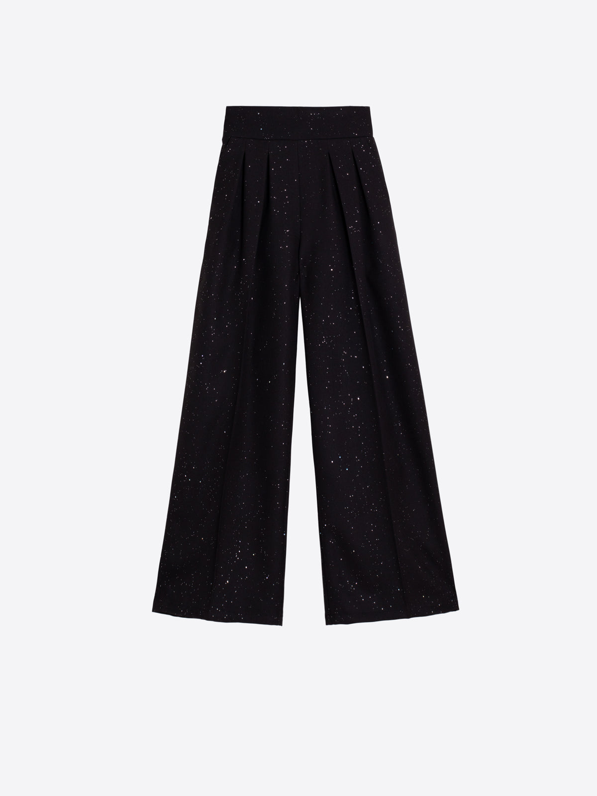 Vilagallo Black Sequin Trousers