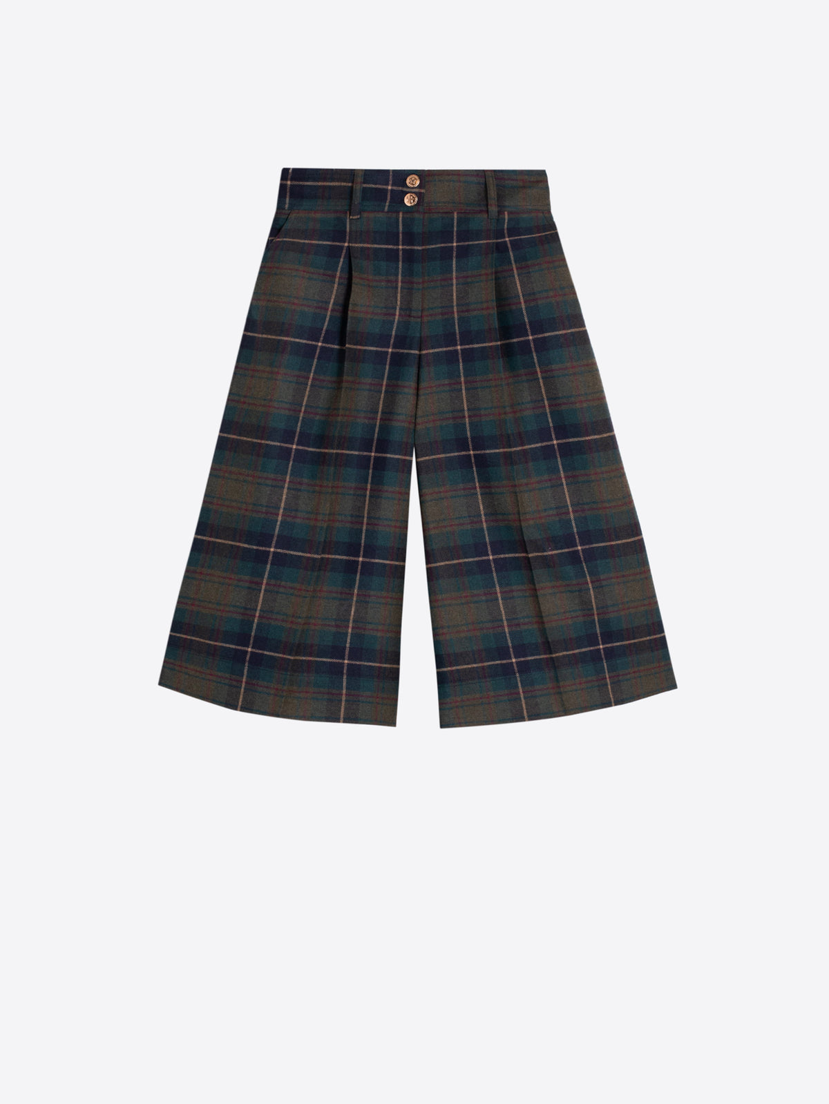 Vilagallo Plaid Bermuda Short