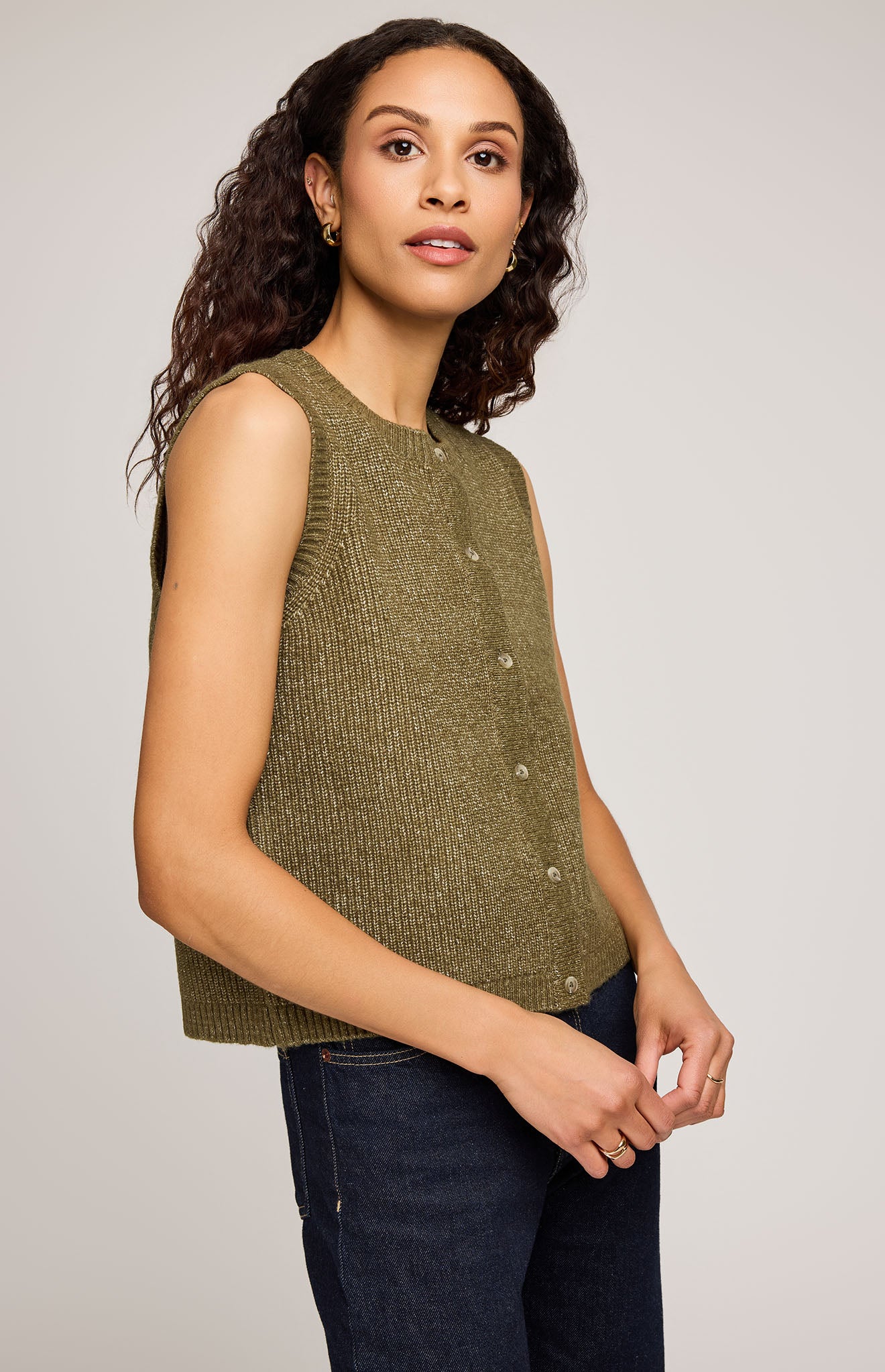 Winnie - Knit Tank - Gentle Fawn