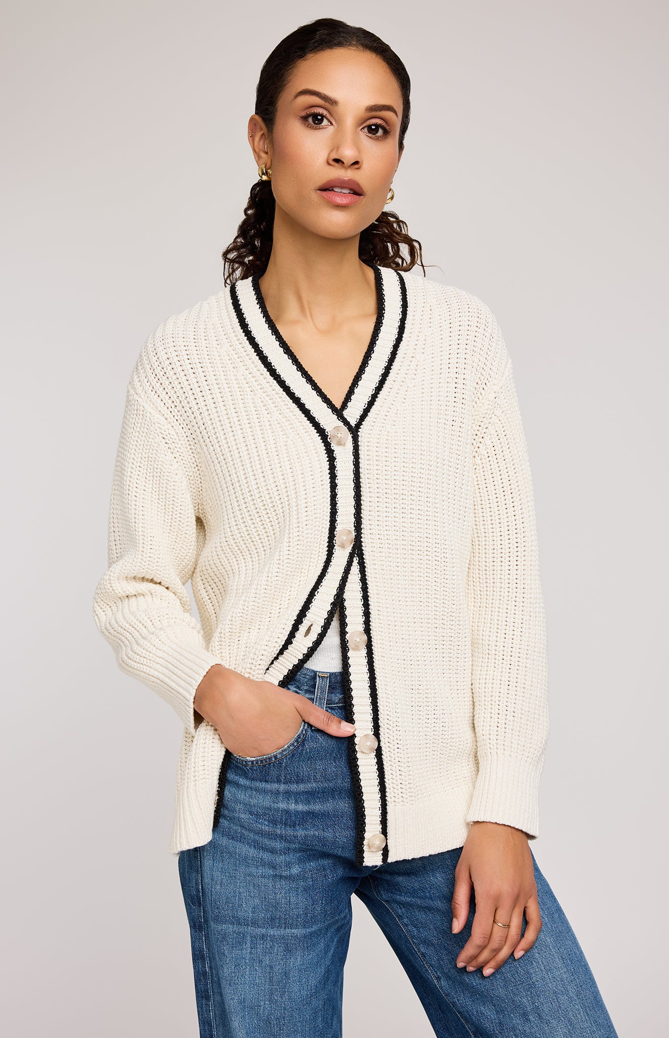 Viola Cardigan - Women's Cardigan - Gentle Fawn