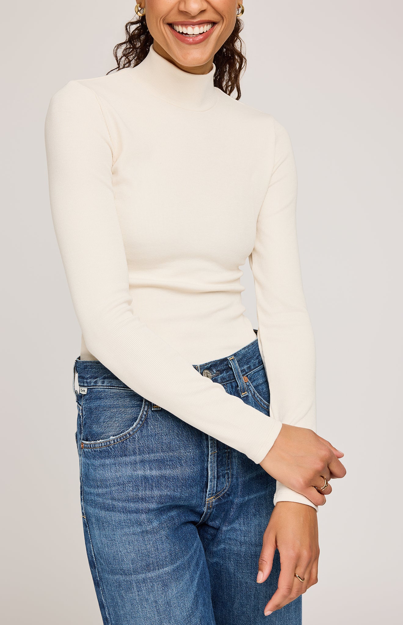 Wren - 3 Colours Turtleneck - Gentle Fawn