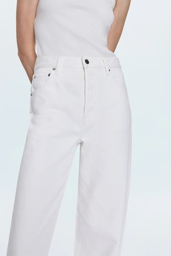Pistola Tate High Rise Bowed Wide Leg