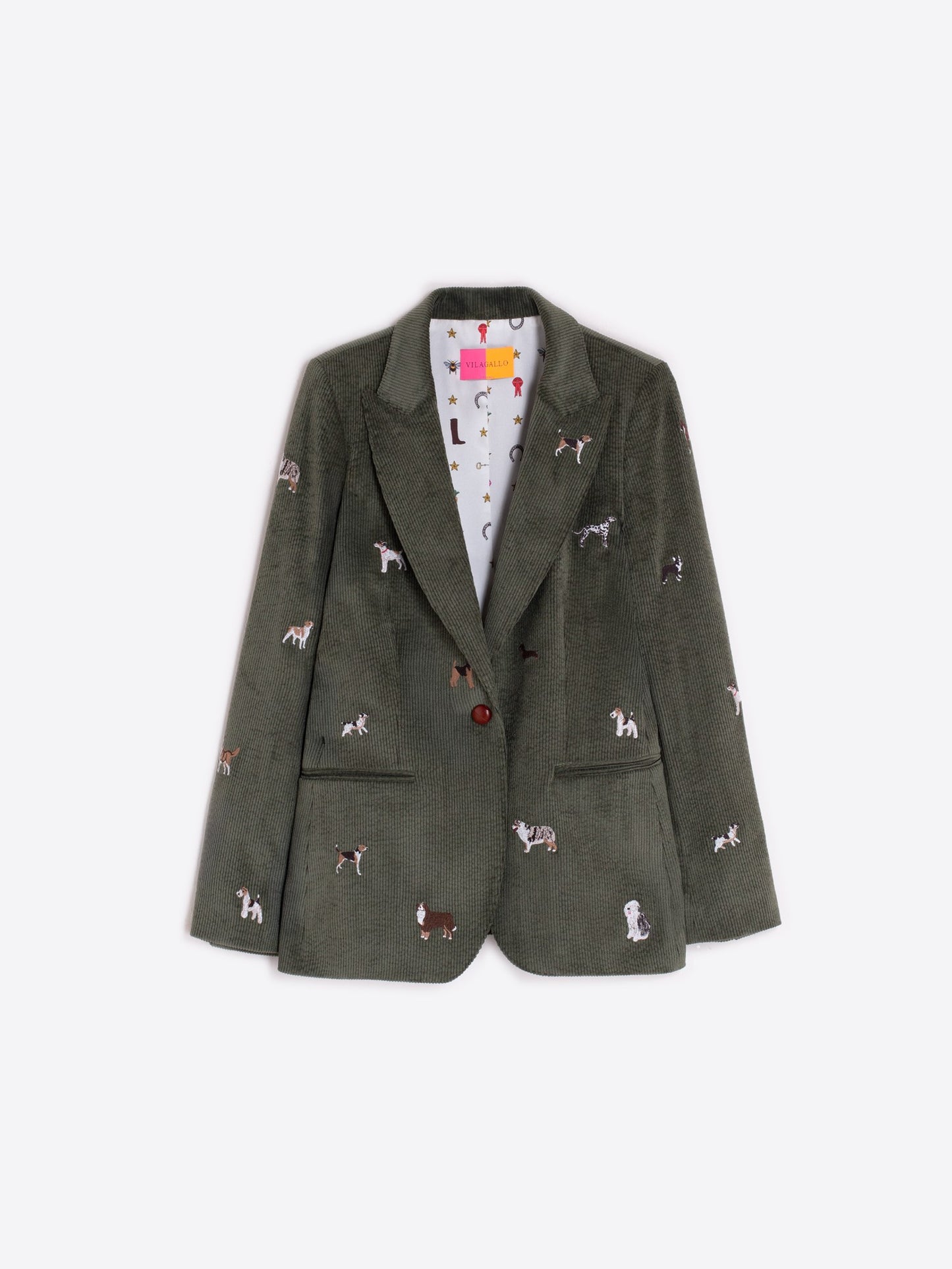 Corduroy Puppy Blazer