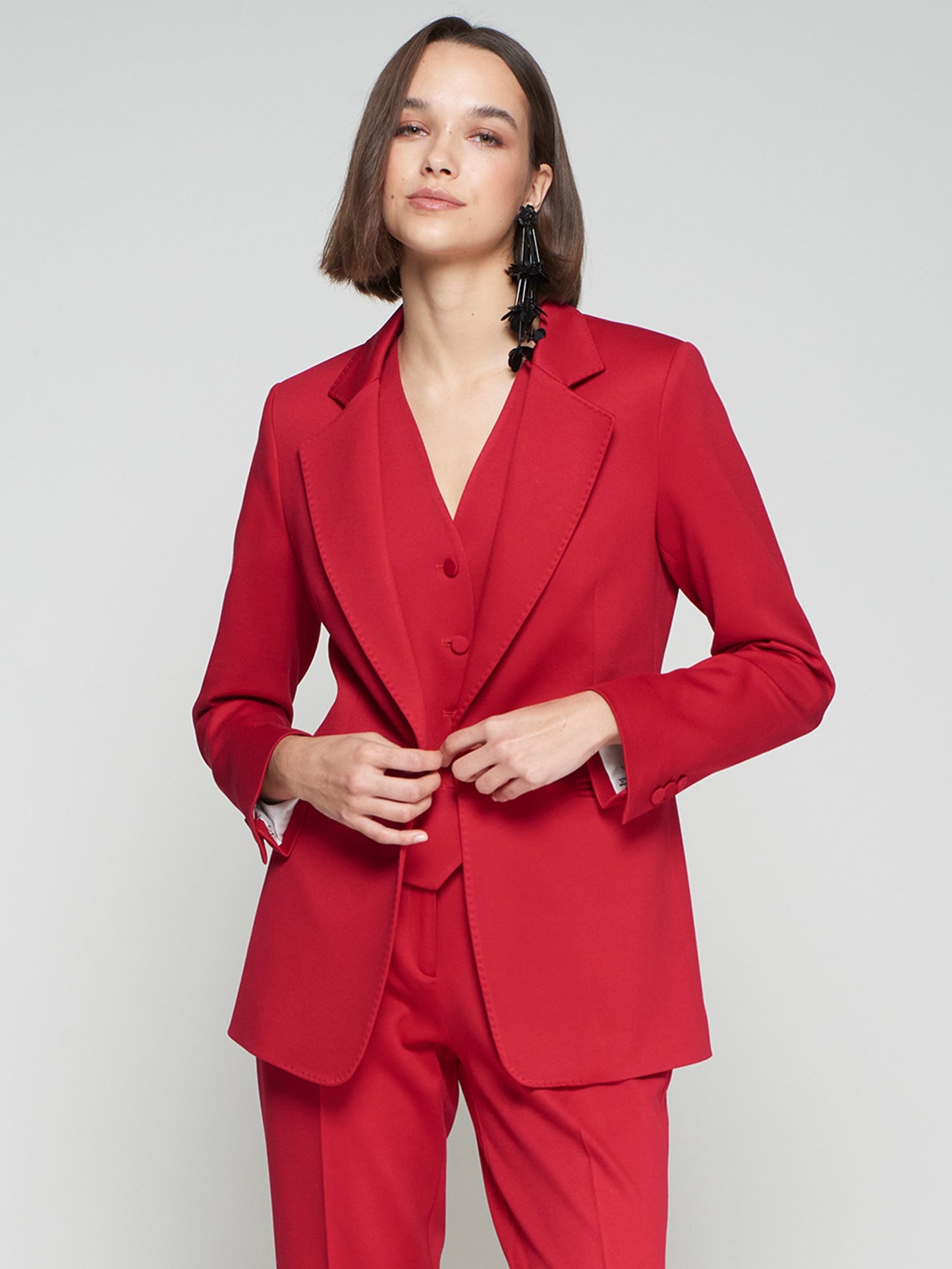 Cherry Red - Blazer - Vilagallo