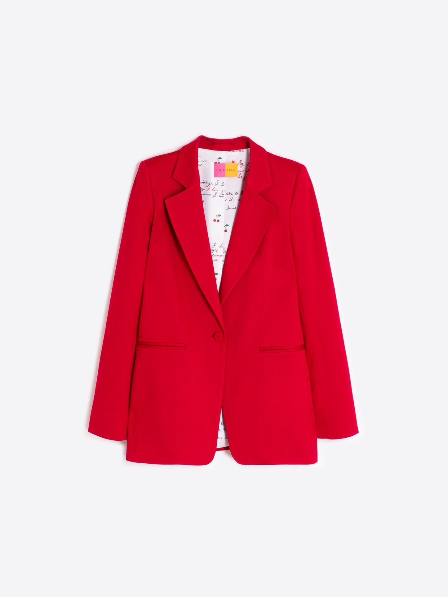 Cherry Red - Blazer - Vilagallo