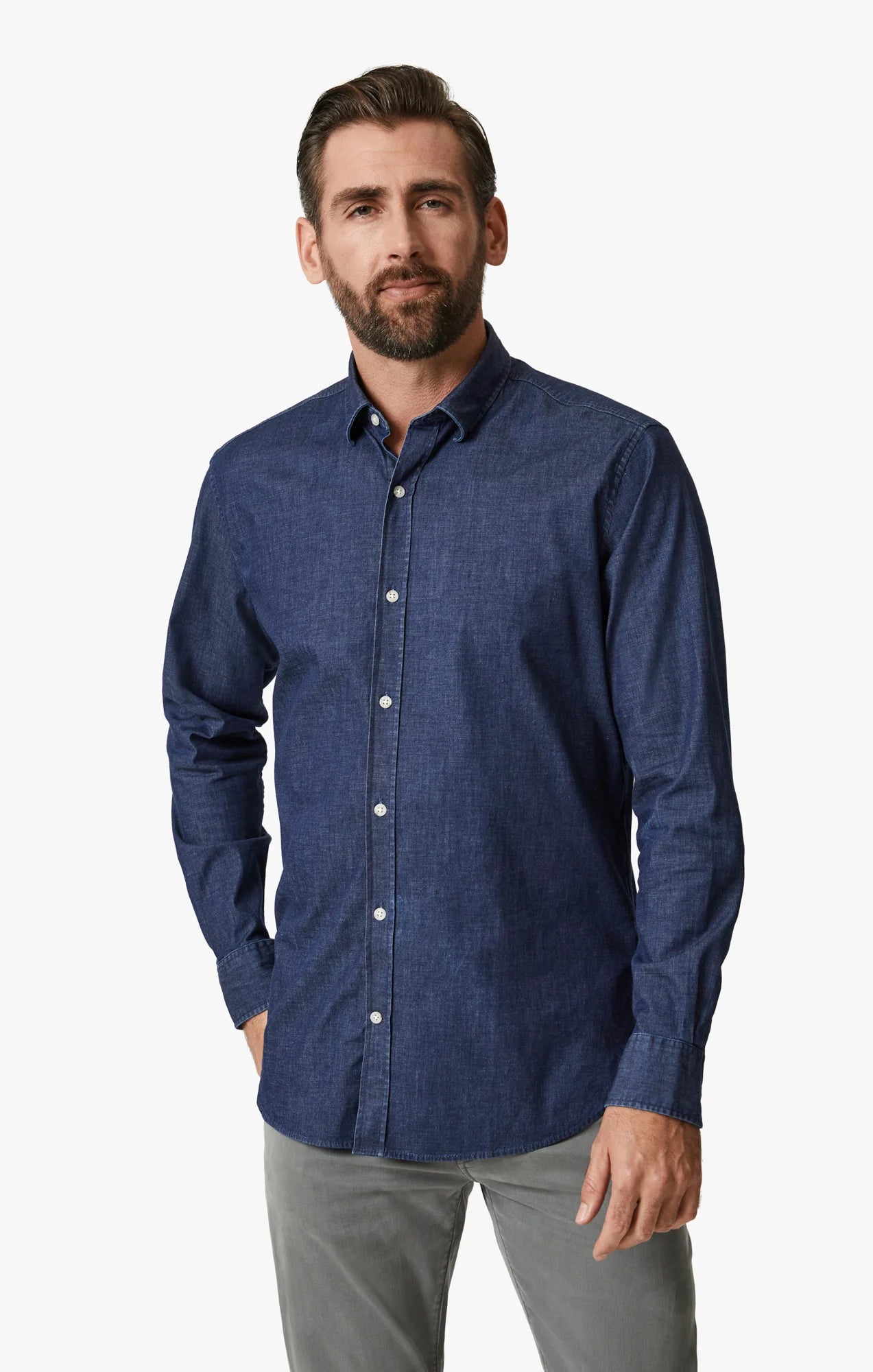 Denim LS Shirt - 2 Colours