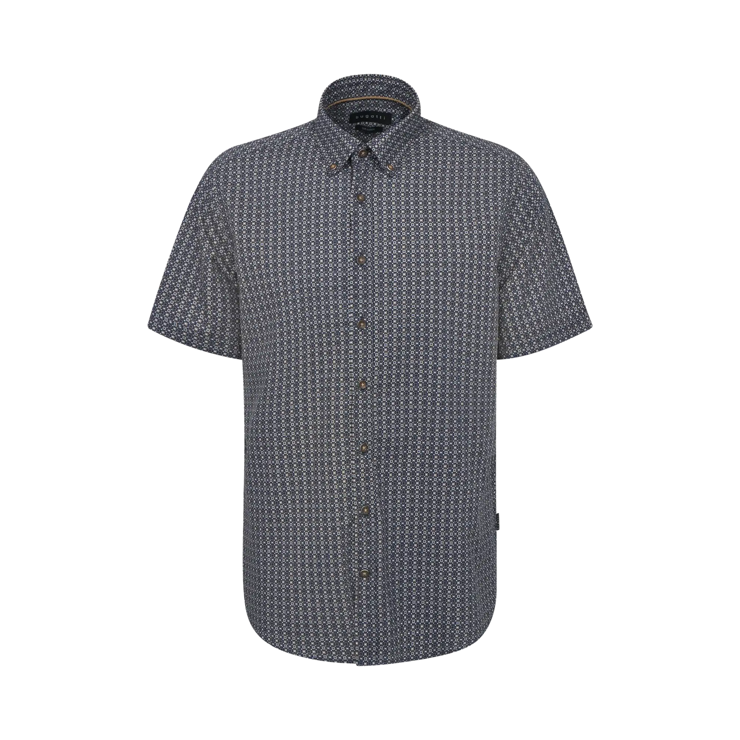 Bugatti Men's Short Sleeve Shirt - Printed
