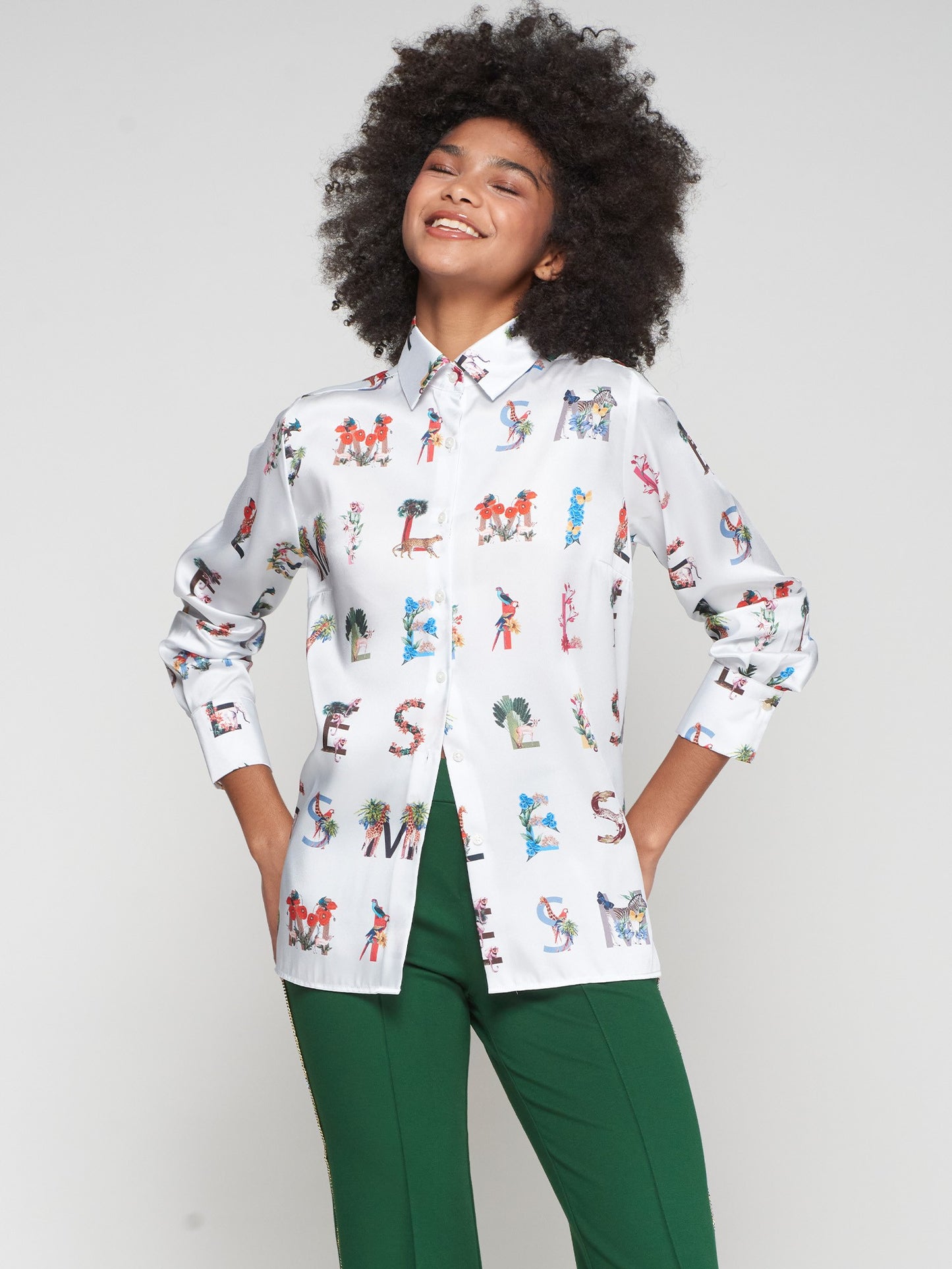Animal Smile Blouse