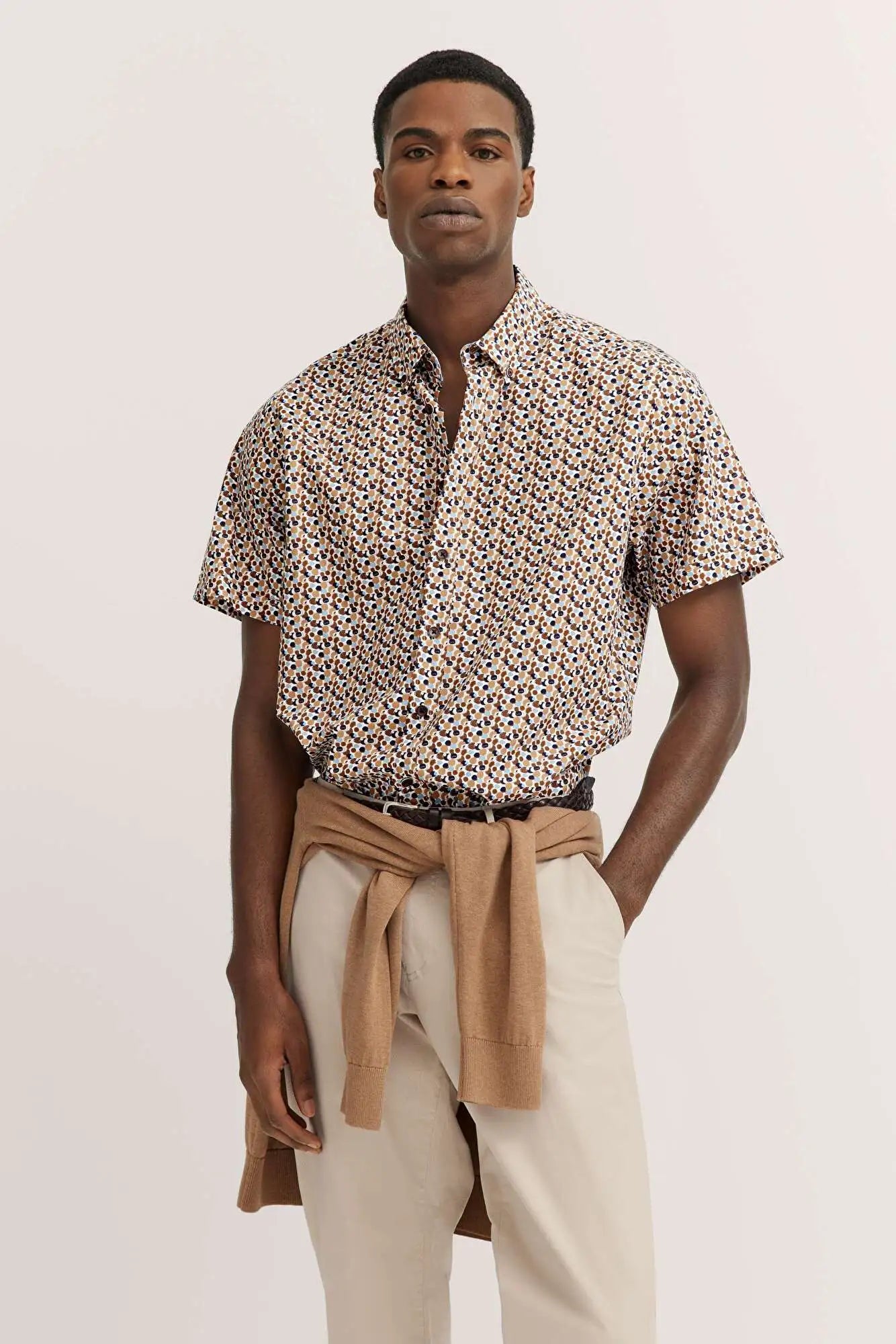 Printed Short Sleeve Shirt