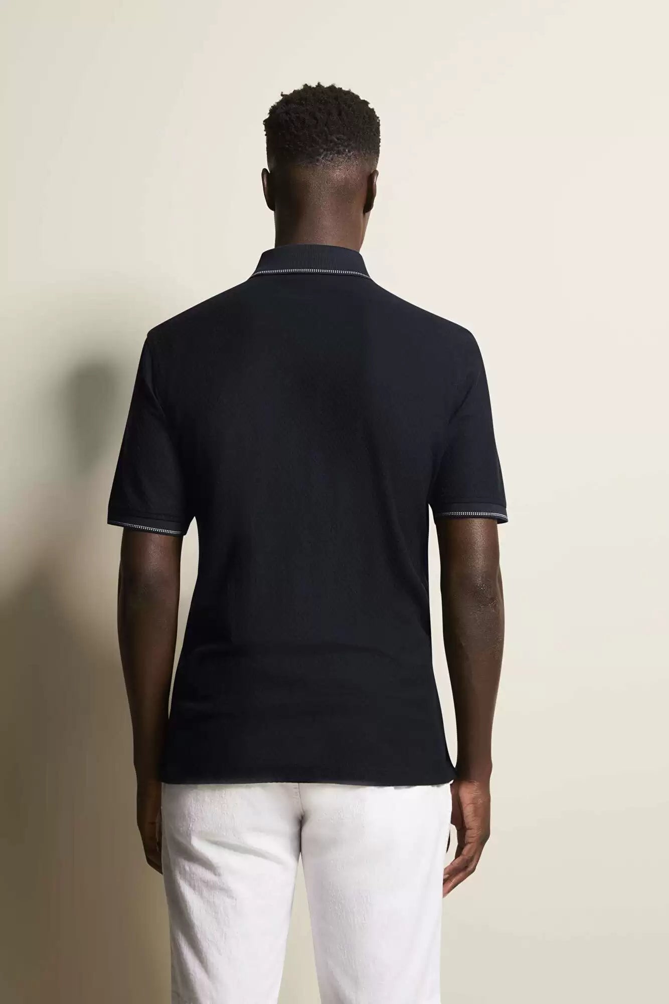 Woven Short Sleeves Polo Shirt - 2 Colours