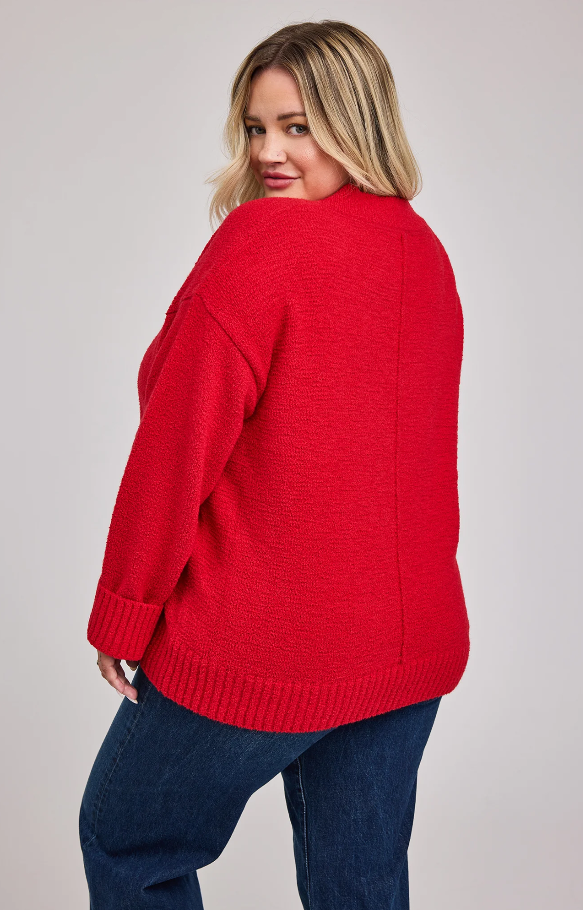 Tilda V-Neck Sweater - Women's Sweater - Gentle Fawn