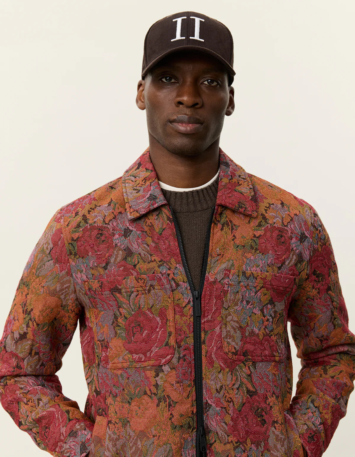 Les Deux - Marseille Jacquard Zipper Jacket