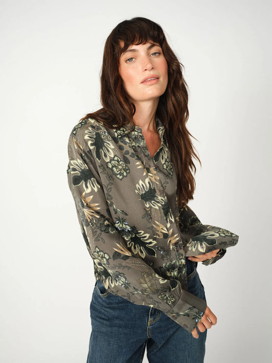Abina - Floral Blouse - Mos Mosh