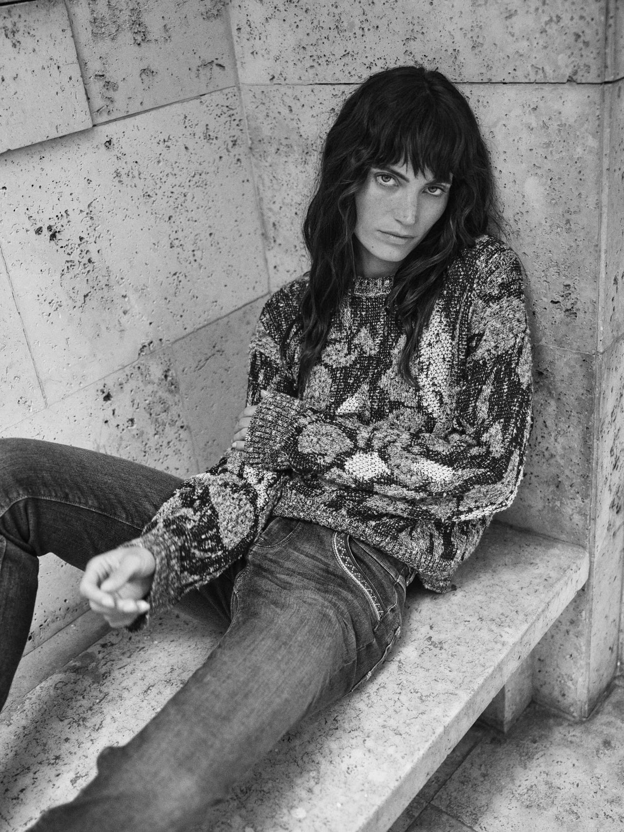 Mos Mosh - Teana Intarsia Knit