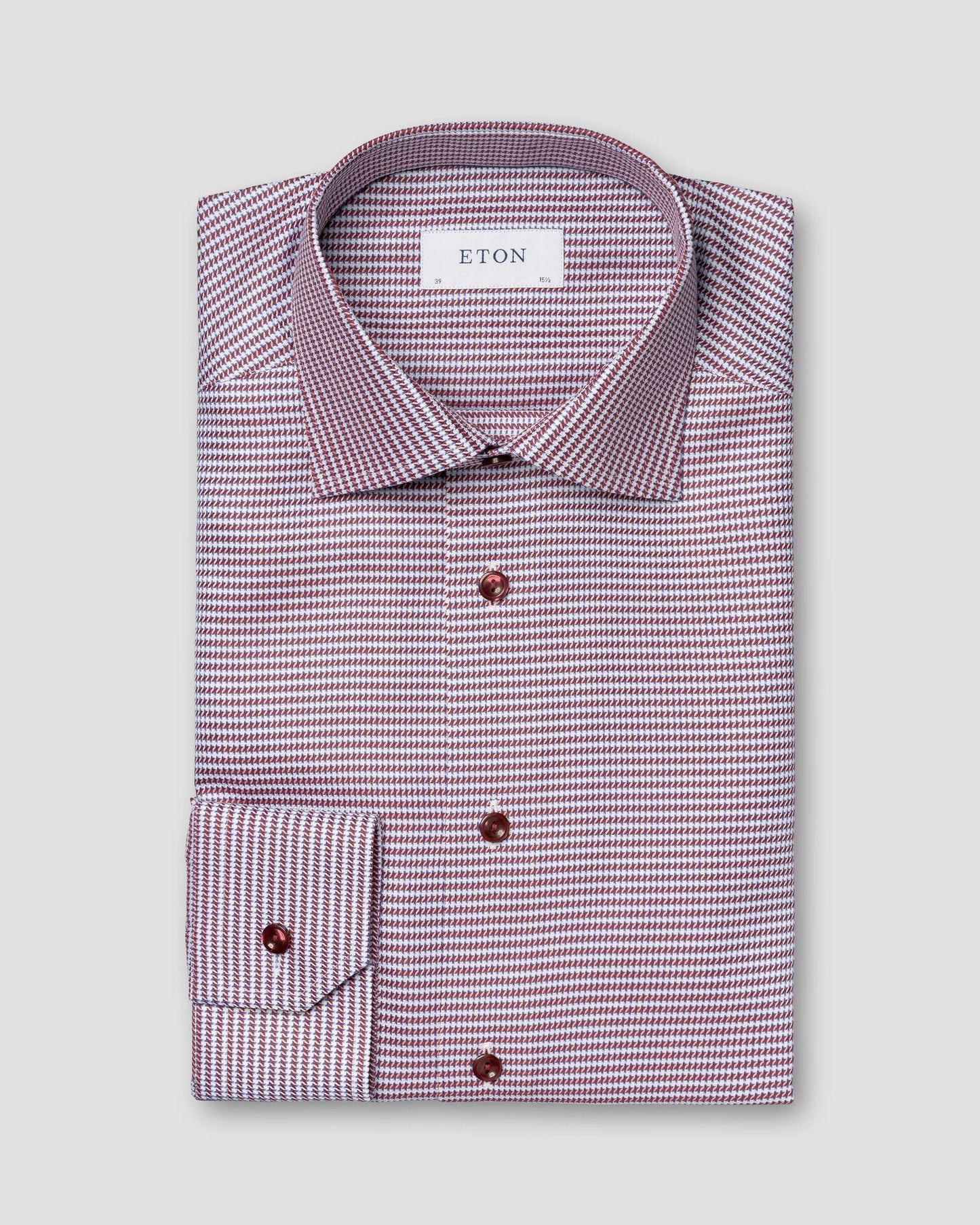 Micro Houndstooth Dress Shirt