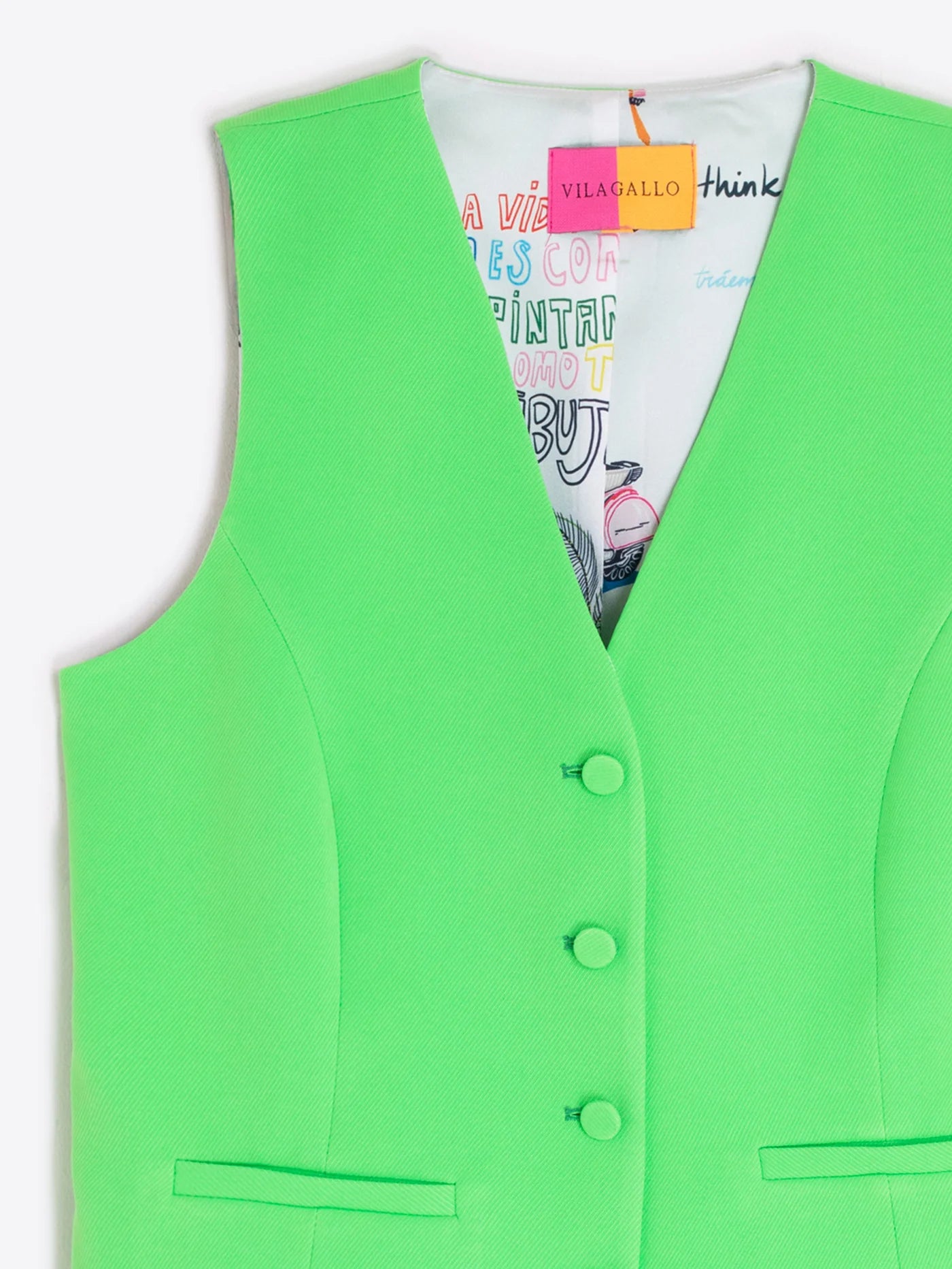 Vilagallo - Neon Green Vest