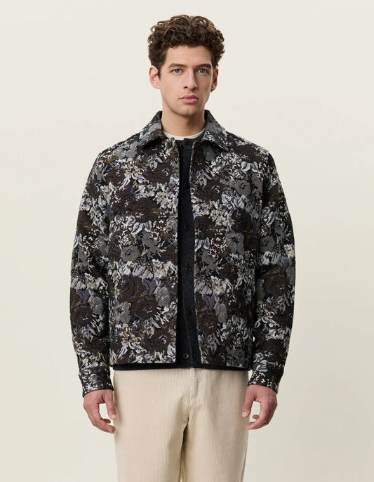 Les Deux Rose Jacquard Overshirt