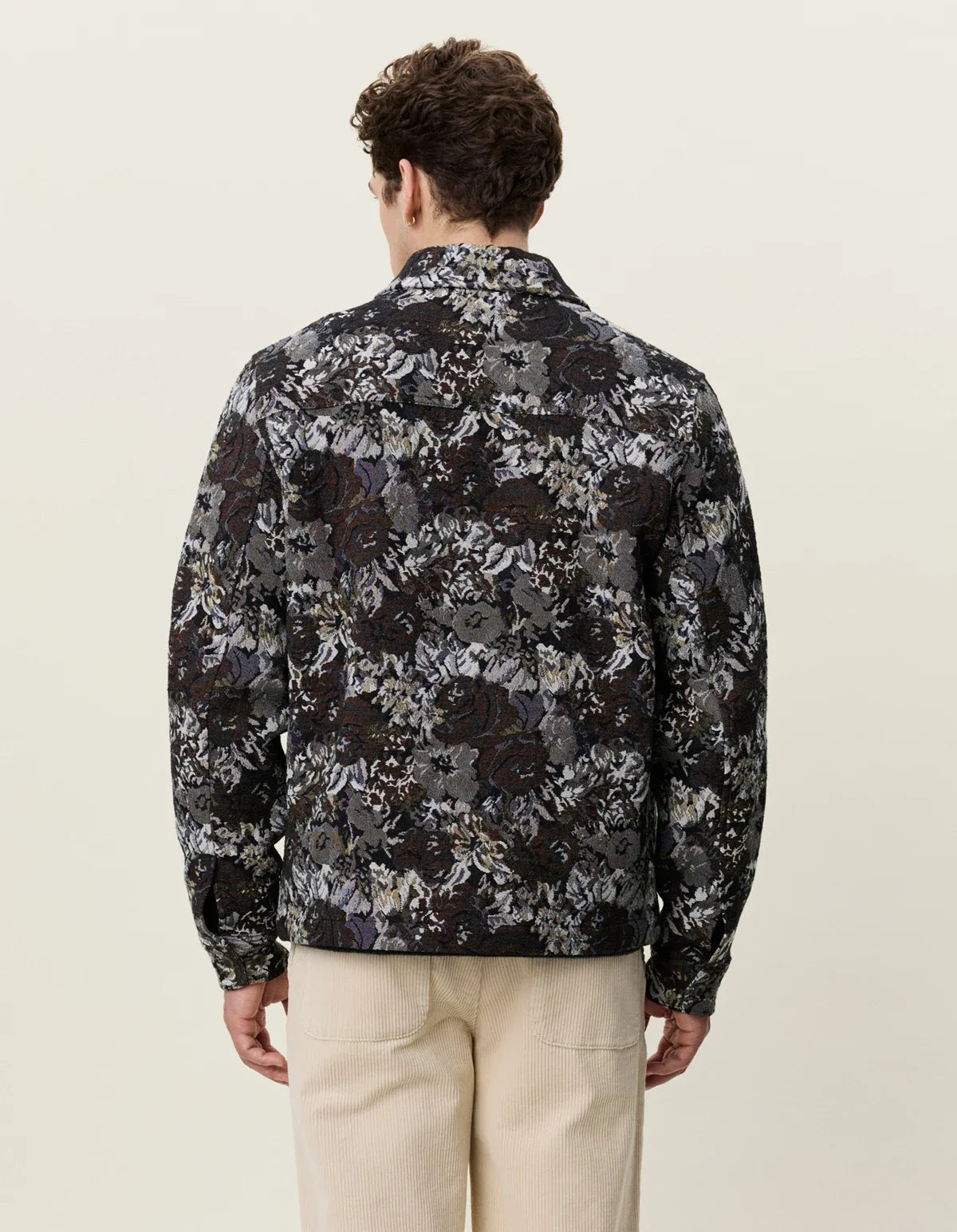 Les Deux Rose Jacquard Overshirt