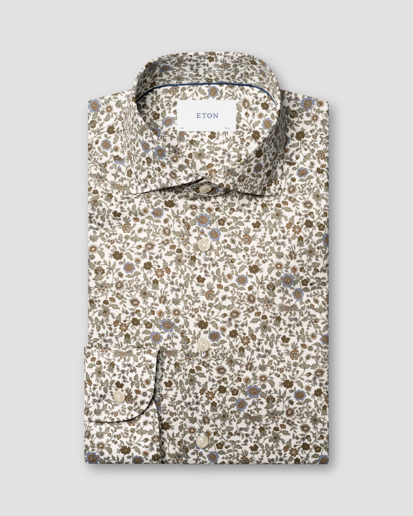 Eton Dusty Floral Dress Shirt