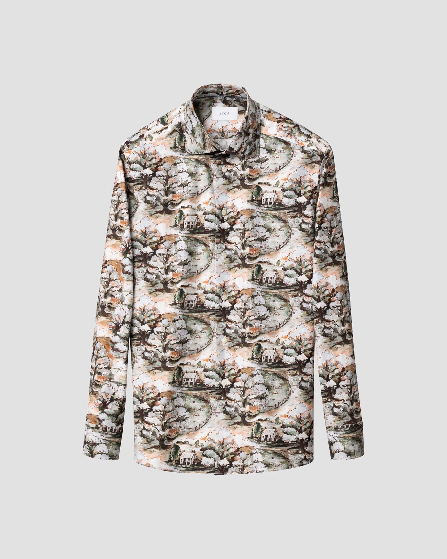 Eton Hand painted Scape Dress Shirt - 2 Colours