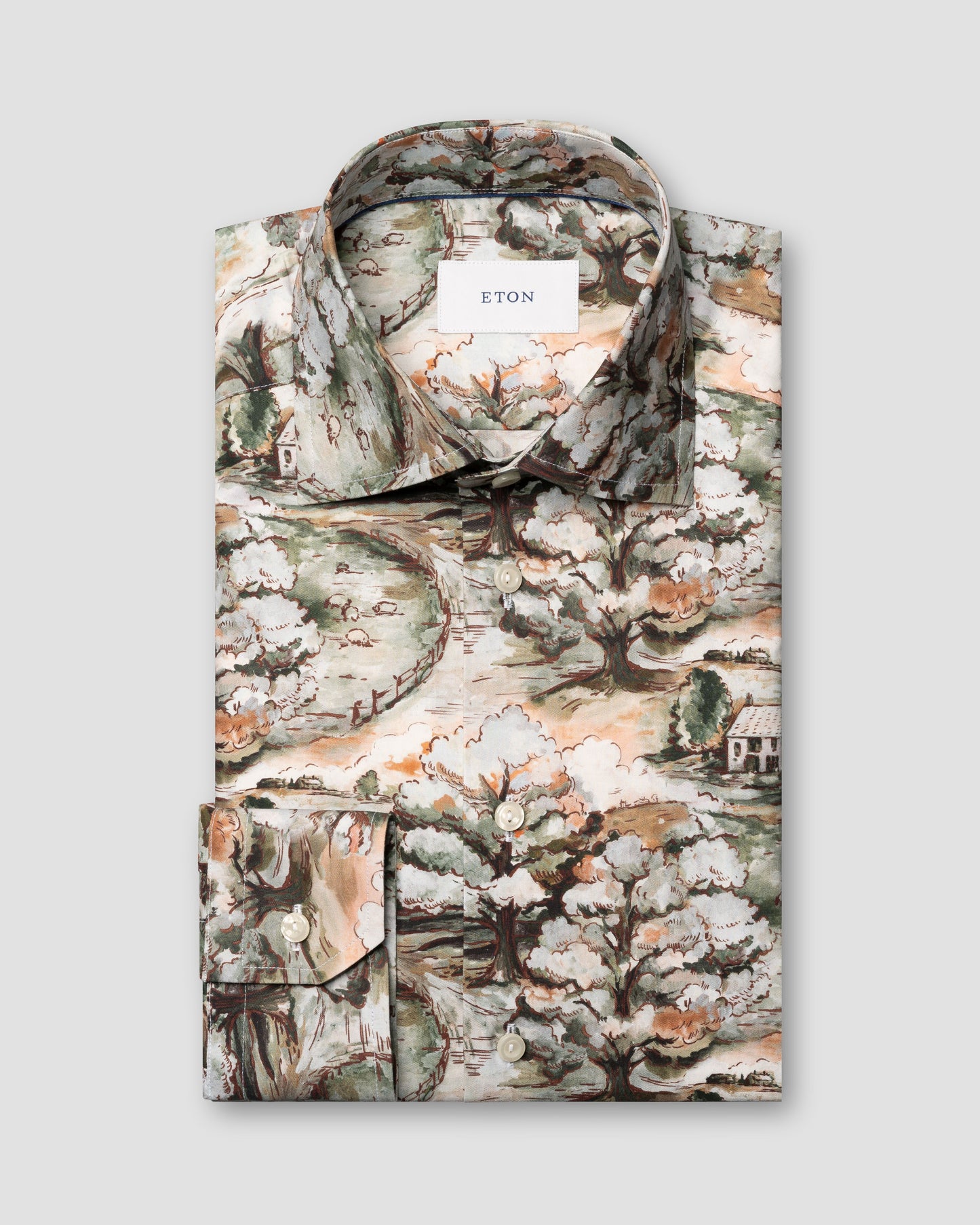 Eton Hand painted Scape Dress Shirt - 2 Colours