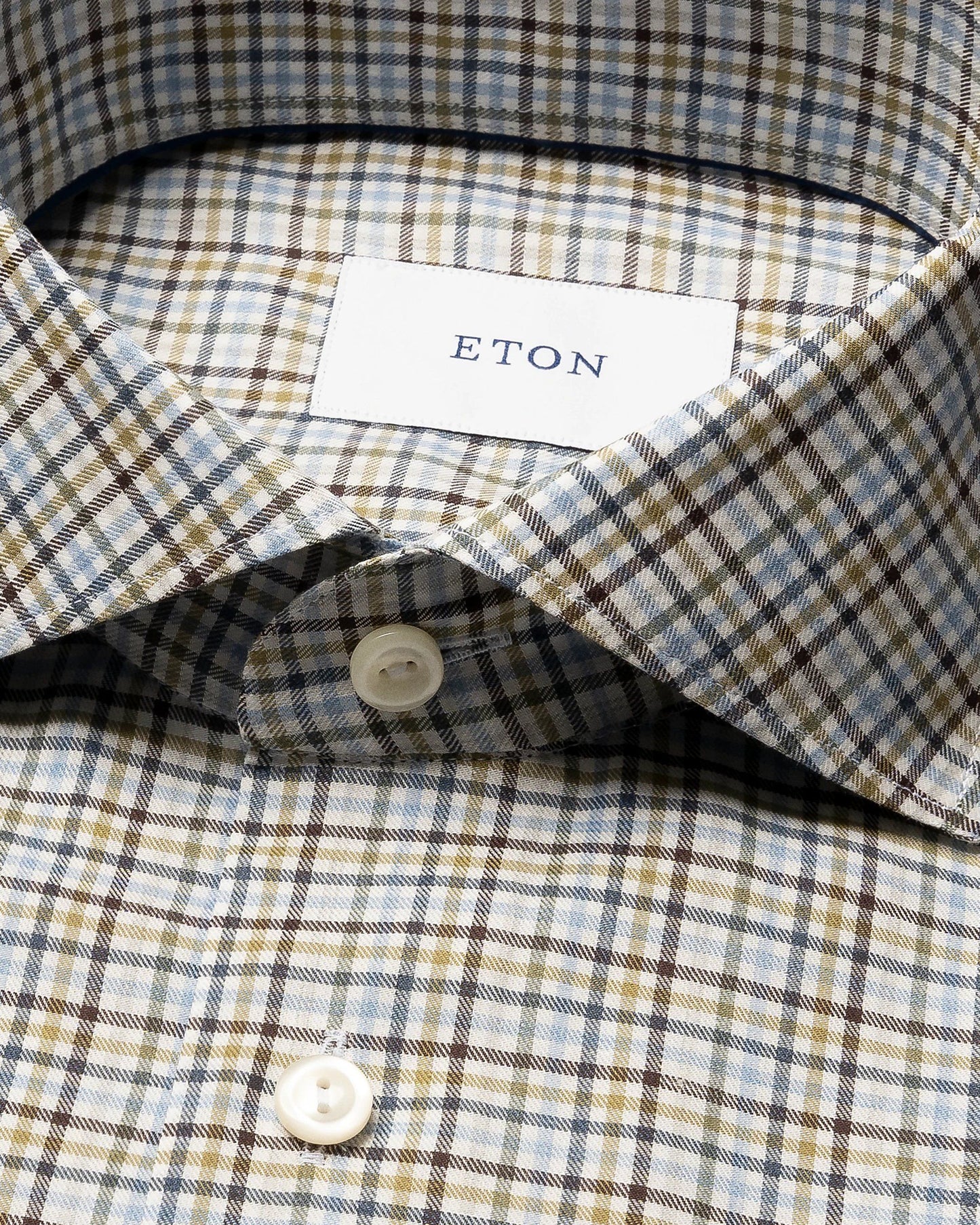 Eton Check Dress Shirt