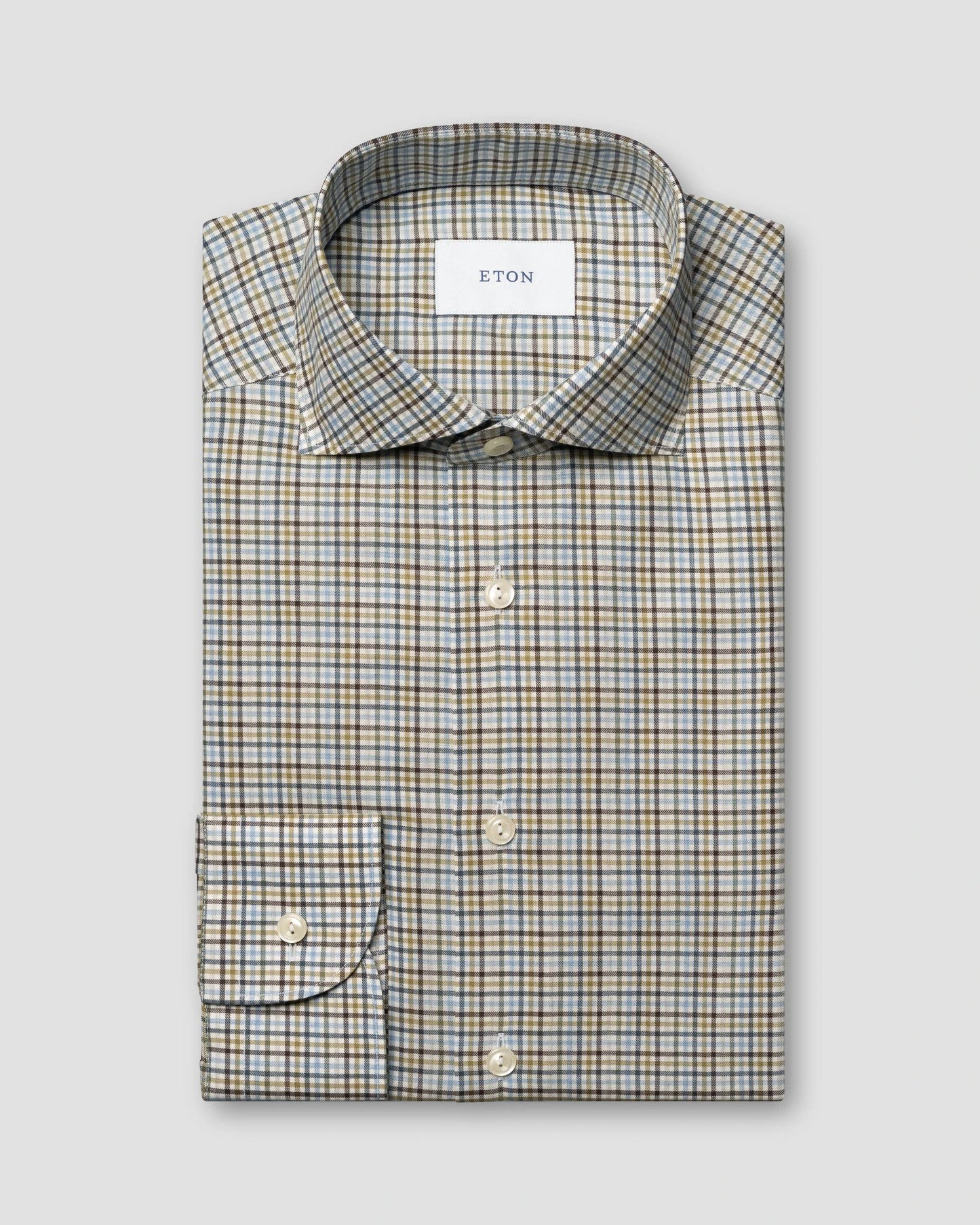 Eton Check Dress Shirt