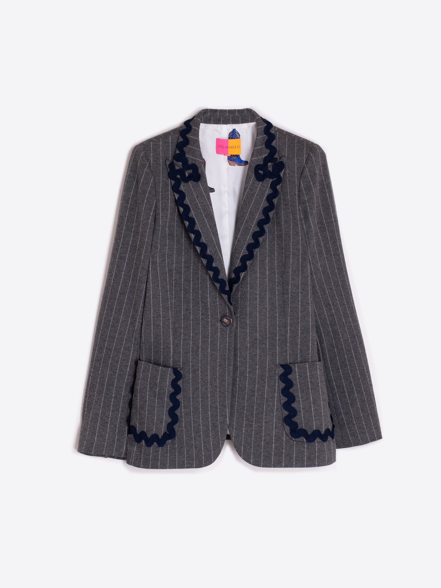 Hilary Pin Stripe Blazer