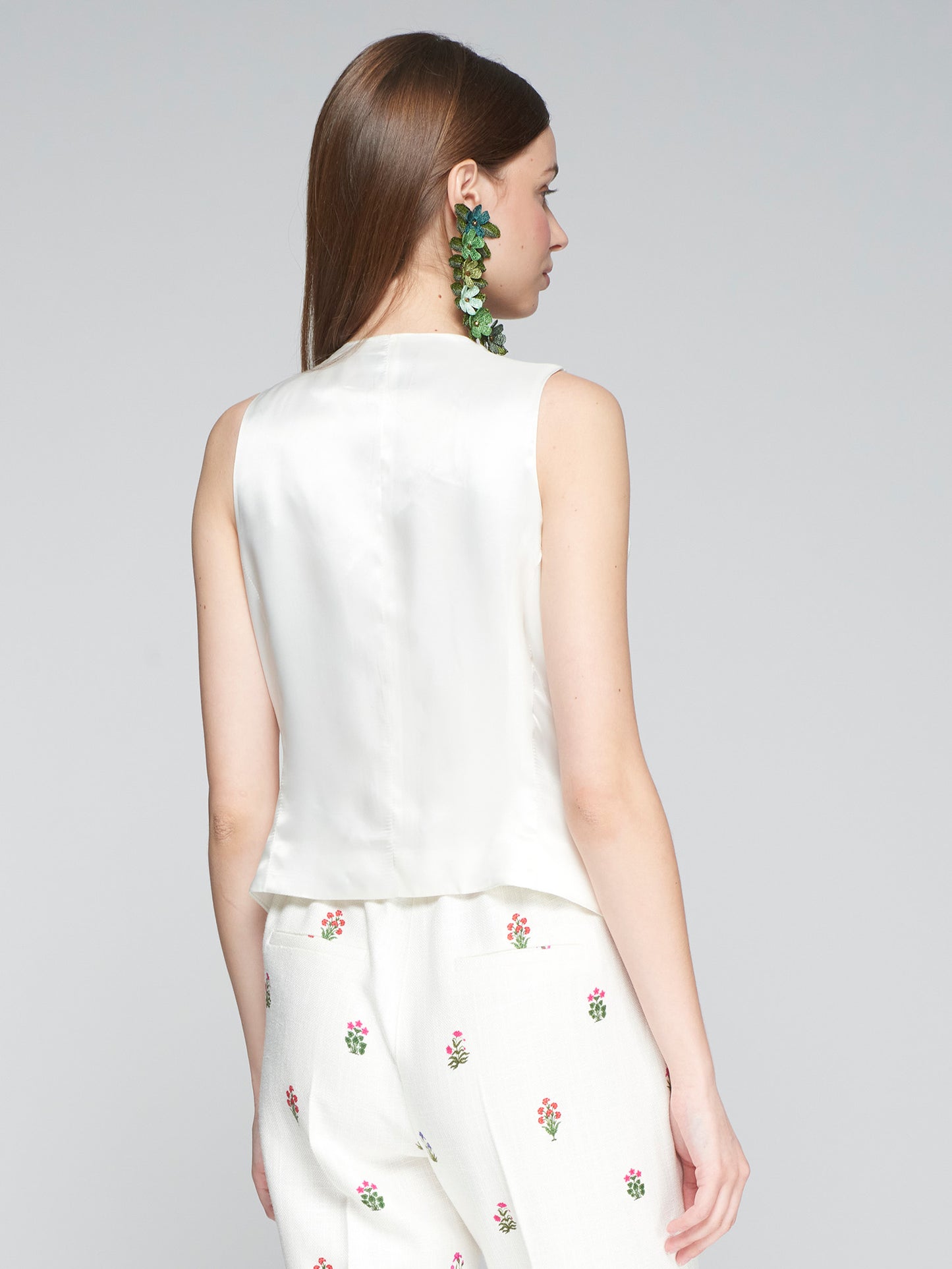 Blanco Flora Vest