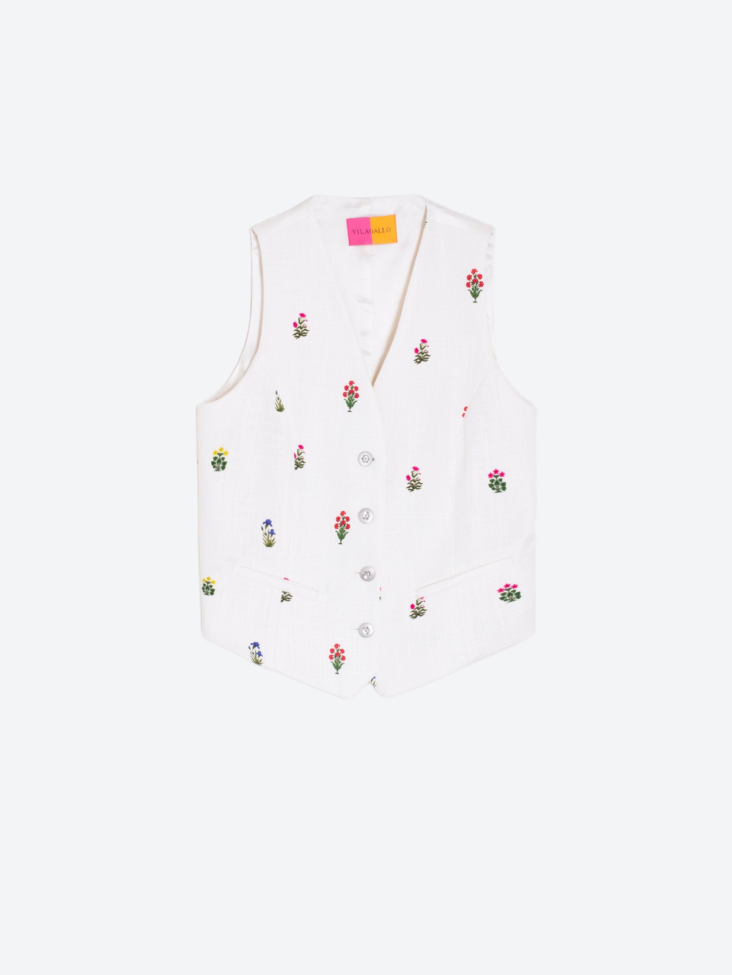 Blanco Flora Vest