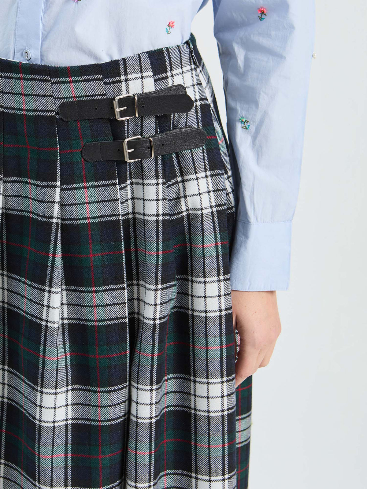 Vilagallo Long Scottish Skirt Buckles