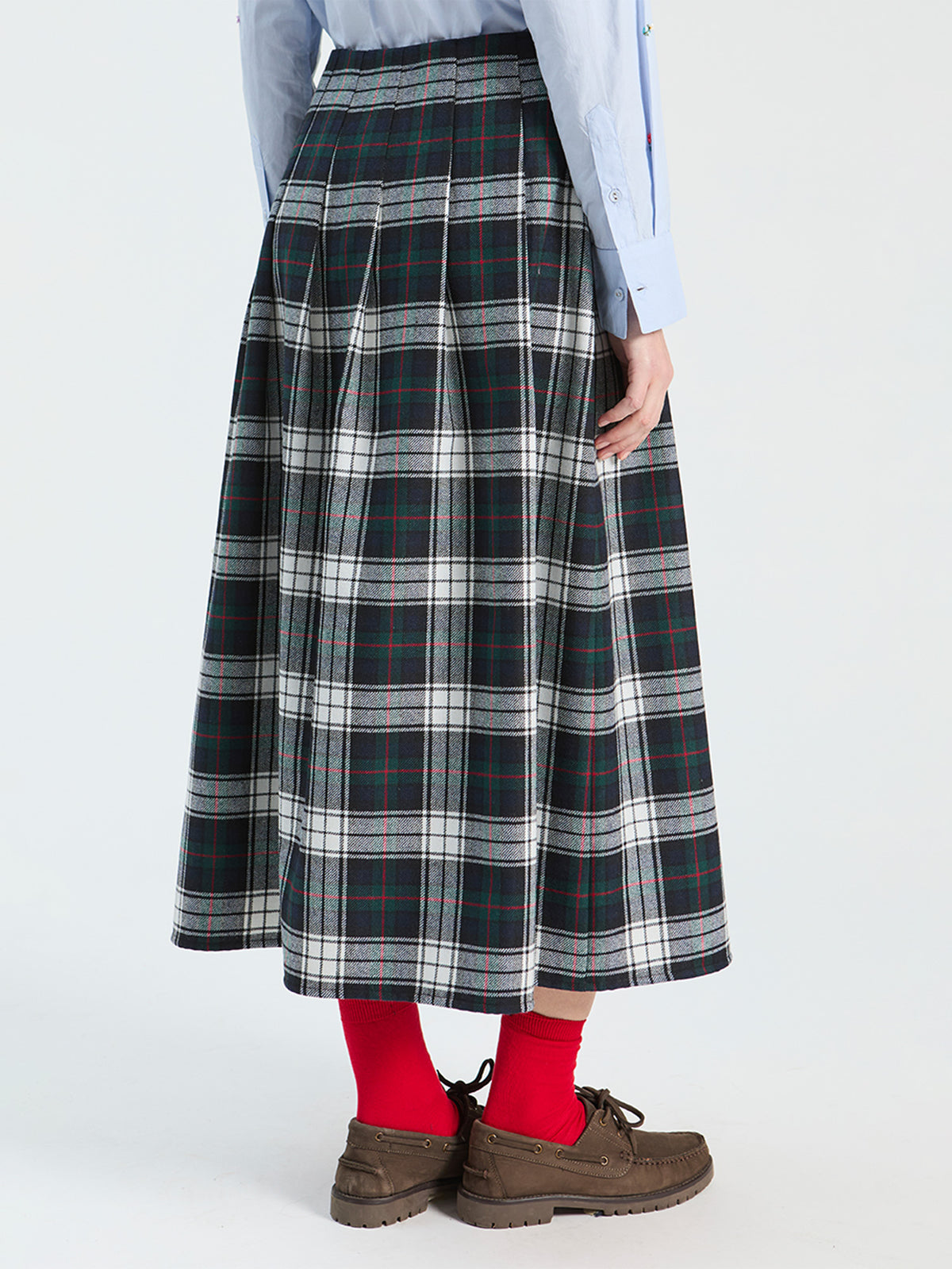 Vilagallo Long Scottish Skirt Buckles