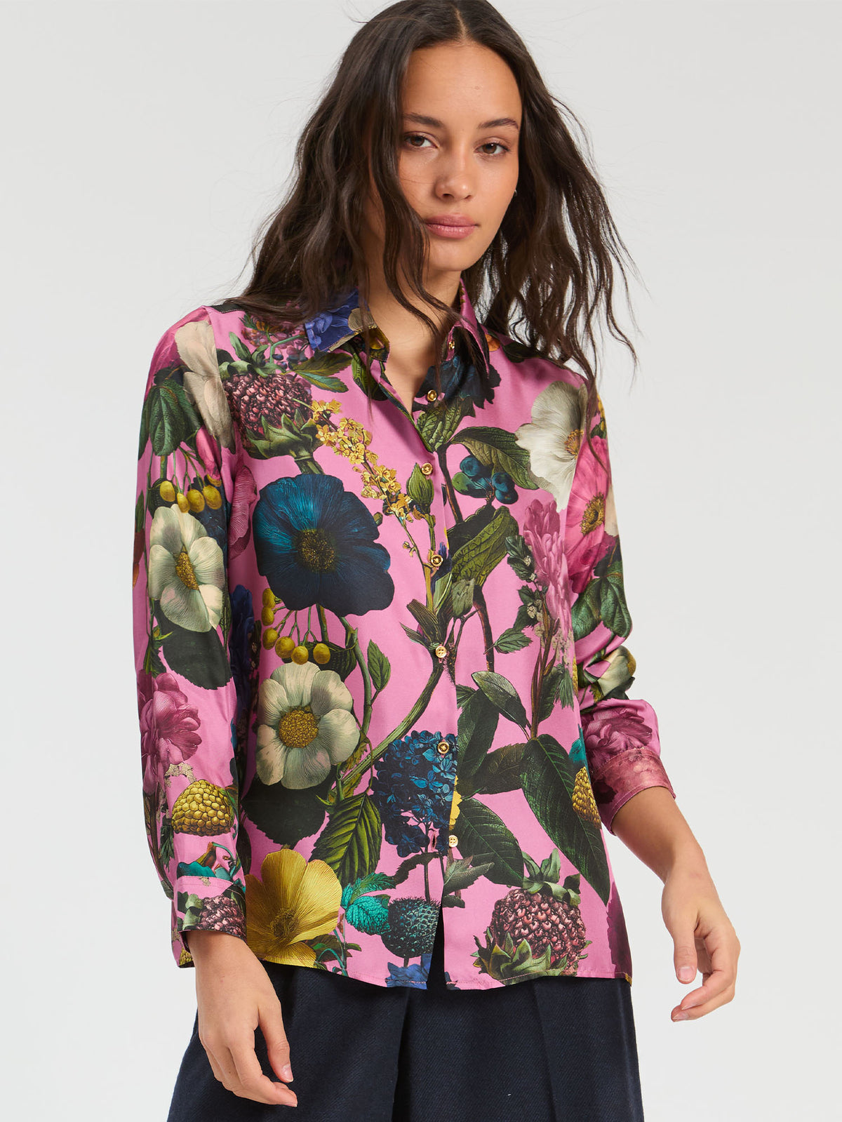 Vilagallo Tea Floral Blouse