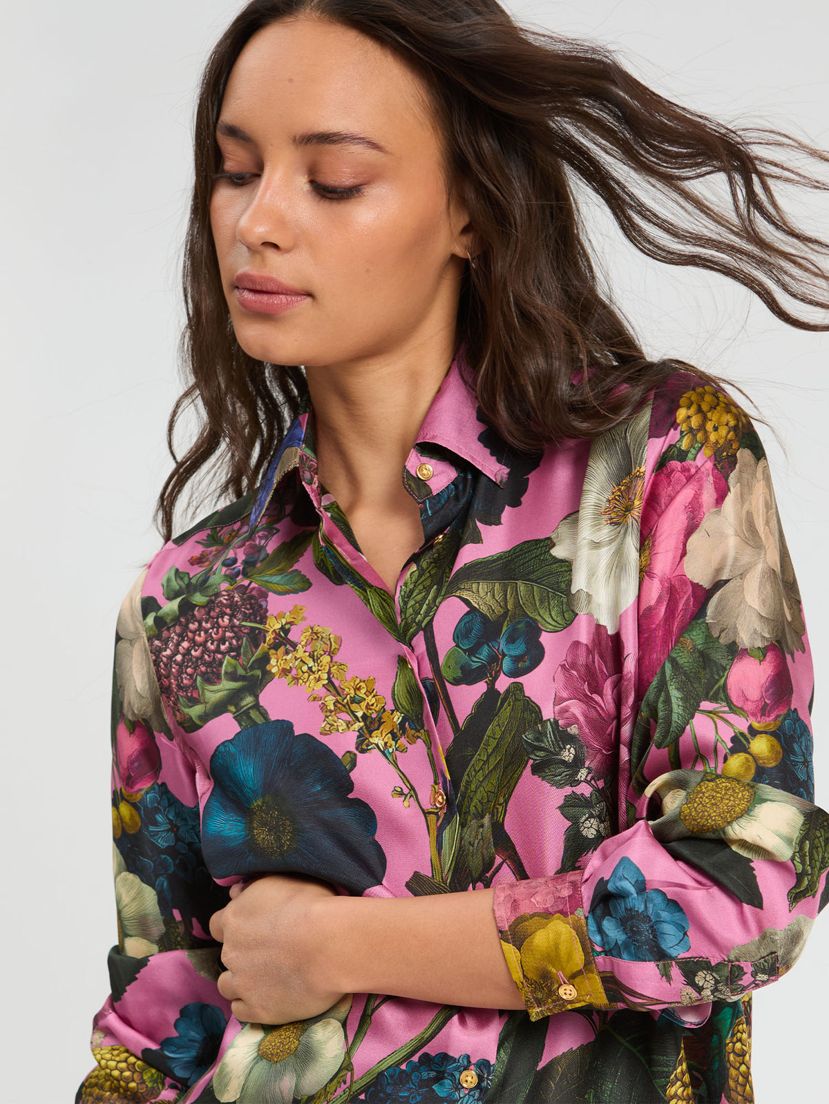 Vilagallo Tea Floral Blouse