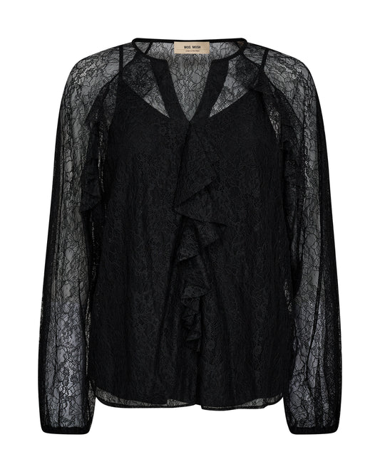 Eika -  Lace Blouse - Mos Mosh