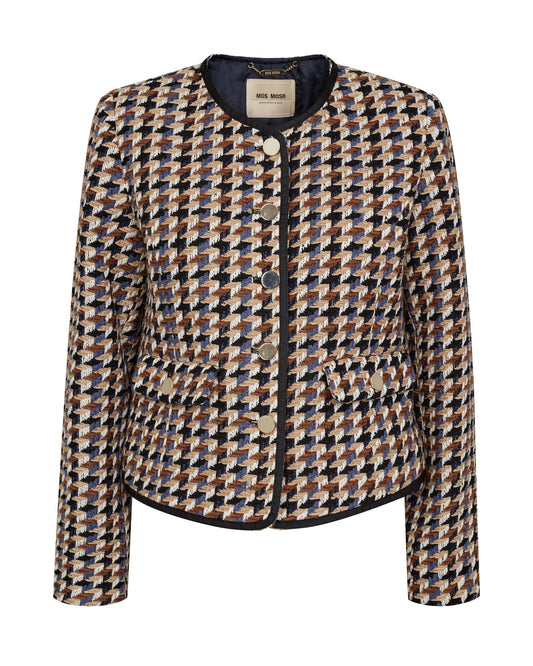 Mos Mosh Blue Tweed Jacket