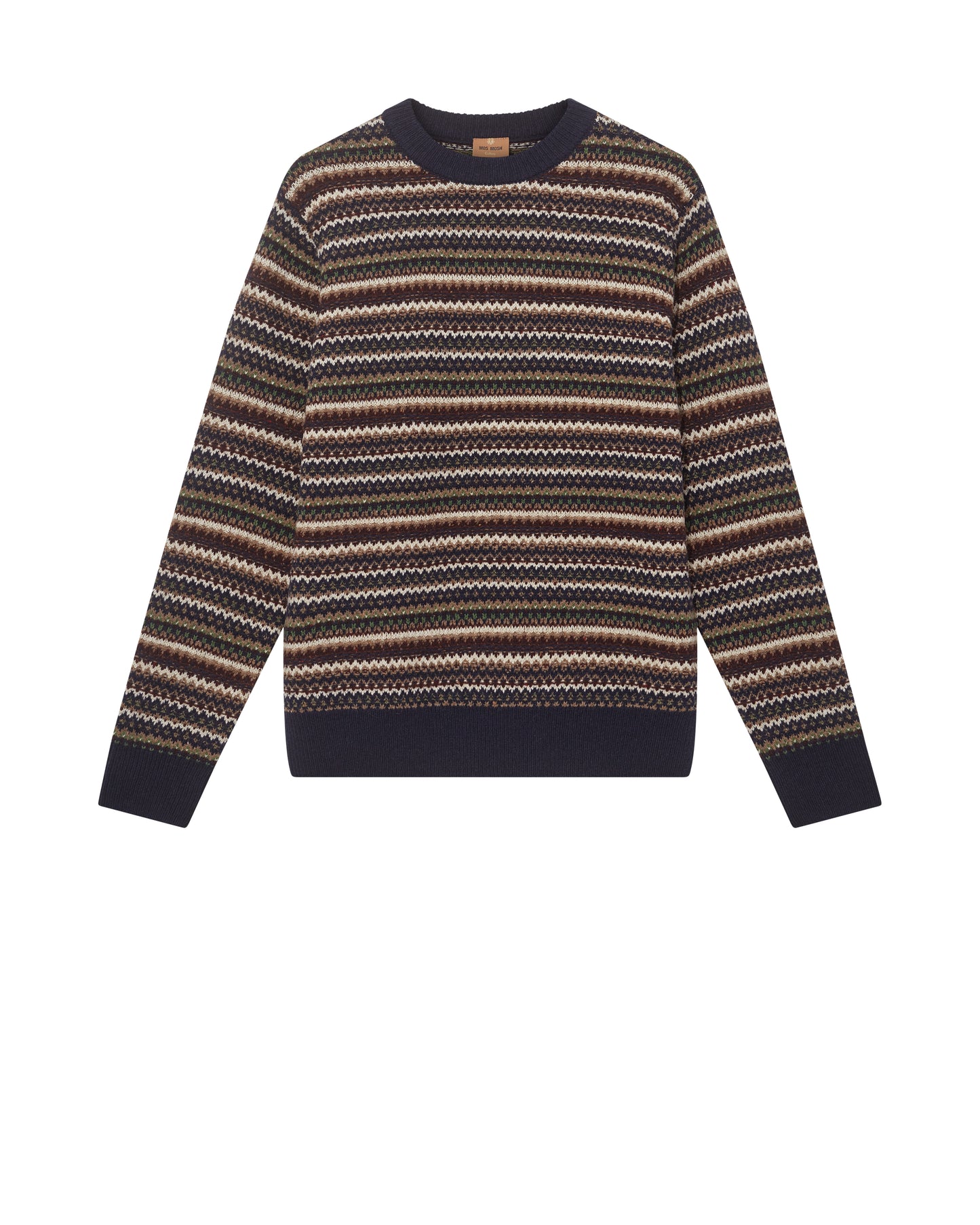 Mos Mosh Laporte Ice Jacquard Knit Pullover