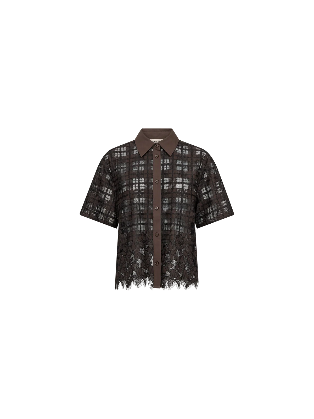 Mos Mosh Lia Checko Lace Shirt