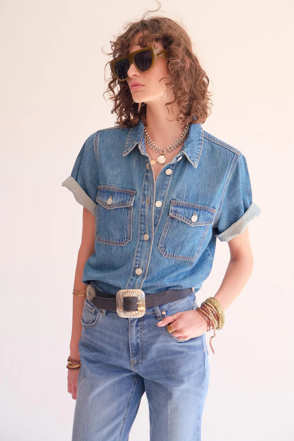 MKT Celita Tokyo Denim Blue Harris Wash