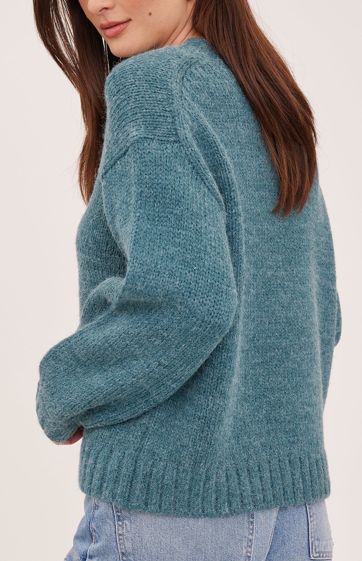 Gentle Fawn Tova Pullover Sweater in Heather Jewel