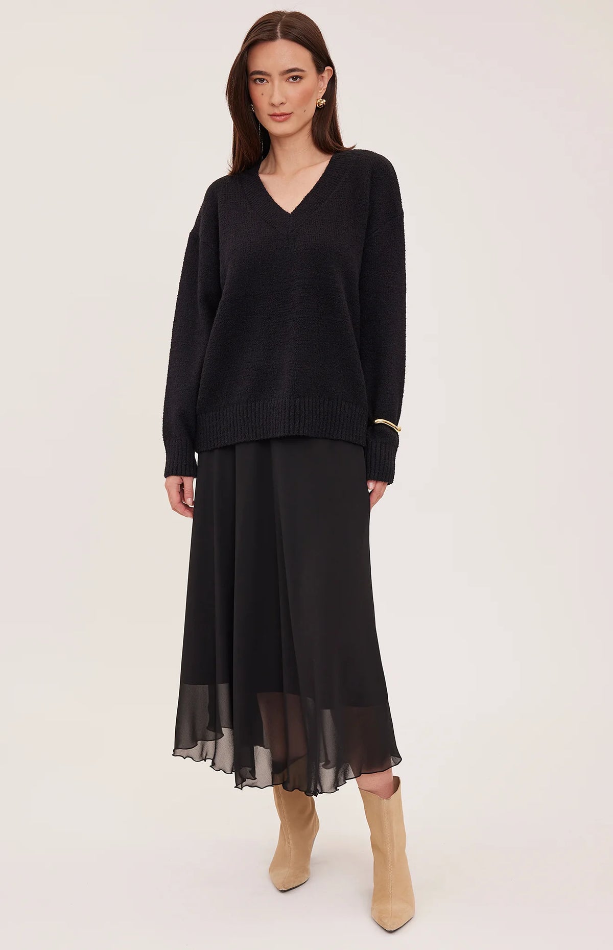 Gentle Fawn Arianna Skirt in Black