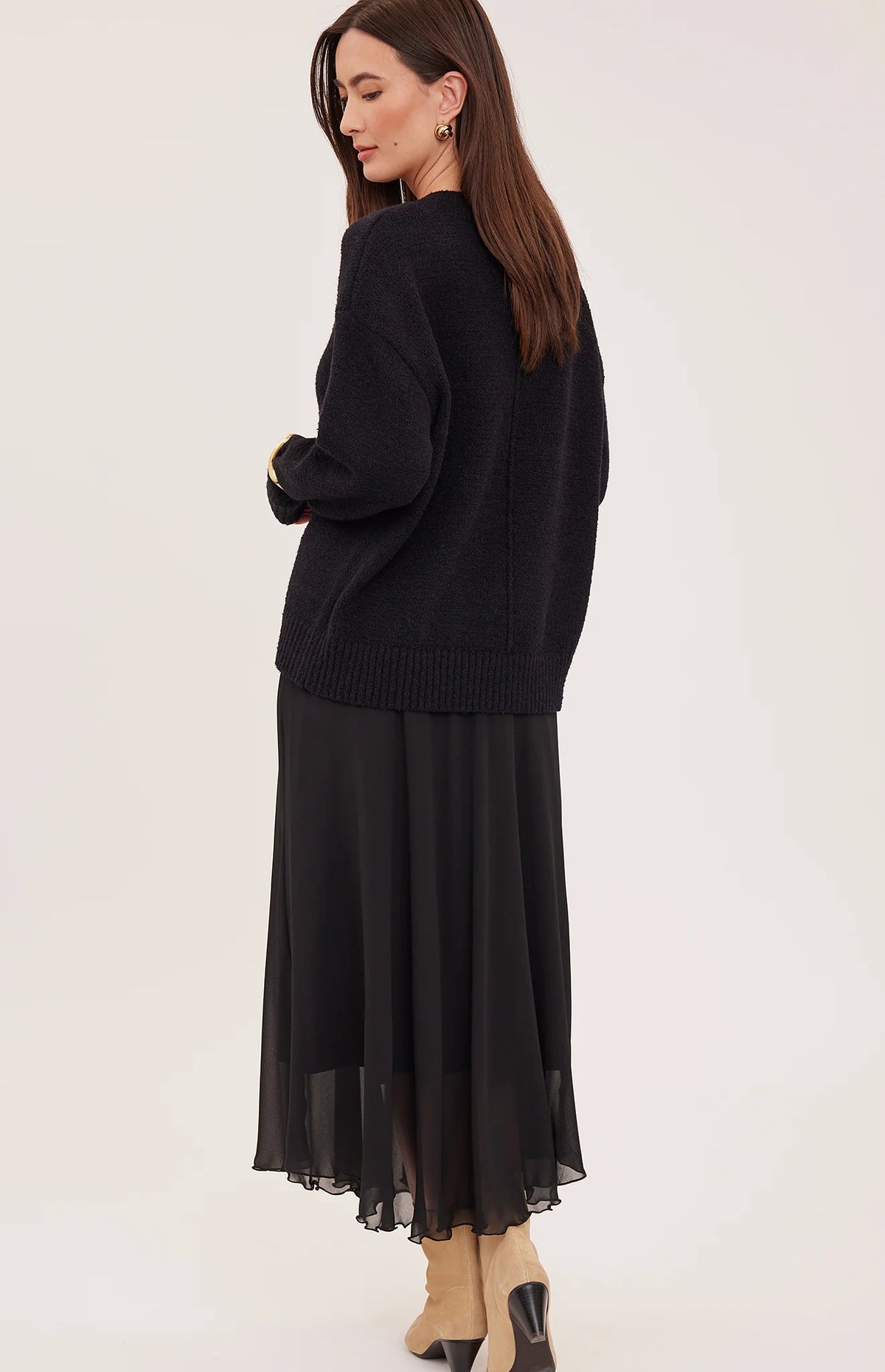 Gentle Fawn Arianna Skirt in Black