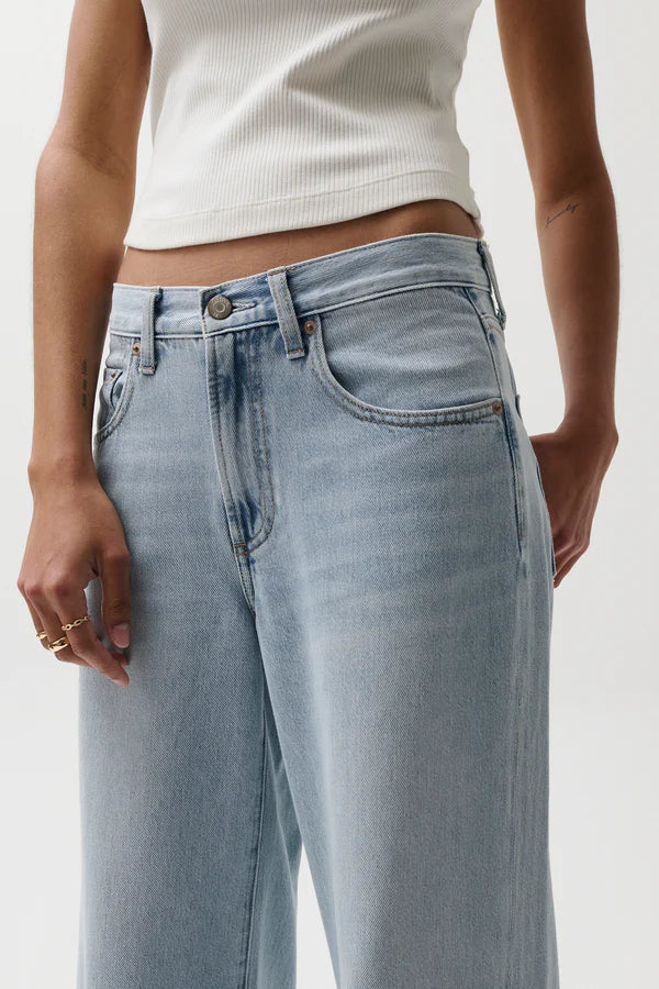 Pistola Jadyn Mid Rise Palazzo Jean