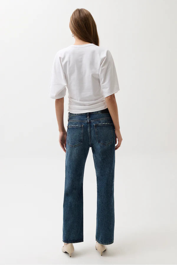 Pistola Lexi Midrise Bowed Straight Leg Artisan